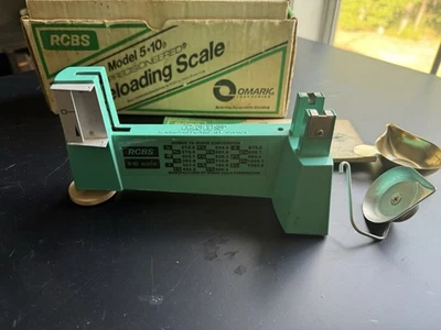 Escala de haz de equilibrio de recarga de polvo RCBS 5-10 - Todos los artículos incluidos Foto 1 de 4
