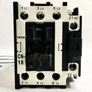 Teco CN-18 Contactor 120V 60Hz A - Picture 1 of 6