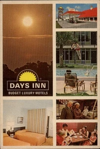 Atlanta,GA Days Inn on Buford Highway Fulton County Georgia Postcard - Picture 1 of 2