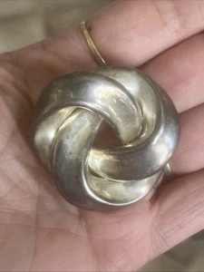 Vintage Scarf Clip Hinged Ring Shoe clip Retro jewelry MCM Accessories - Picture 1 of 3