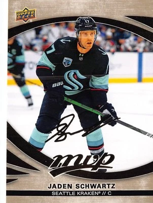 2023-24 Upper Deck MVP Gold Script #55 Jaden Schwartz - Image 1 of 2