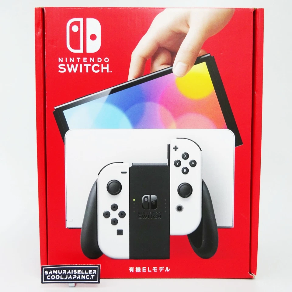 Nintendo Switch OLED Model HEG-001 Handheld Console 64GB White Japan NEW - Image 1 of 4