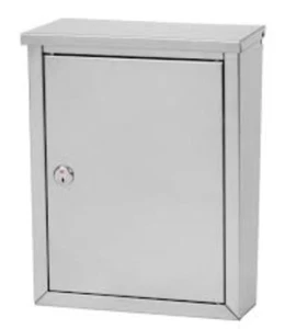 Architectural Mailboxes Regent Stainless Steel, Locking, Wall Mount Mailbox, 250 - Picture 1 of 1
