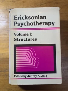 Eriksonian Psychotherapy Volume 1 Structures J K Zeig 1985 1st Ed HCDJ - Bild 1 von 4