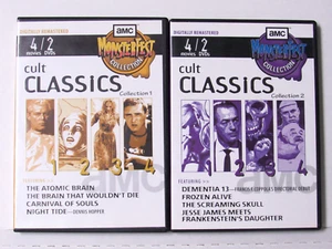 AMC Monsterfest Colección Clásicos de Culto Como Nuevo (Juego de Caja DVD) Terror GRATIS - Imagen 1 de 4