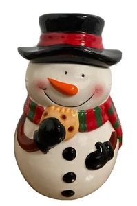 8” M Resort Spa Casino Las Vegas Snowman Cookie Jar - Picture 1 of 8