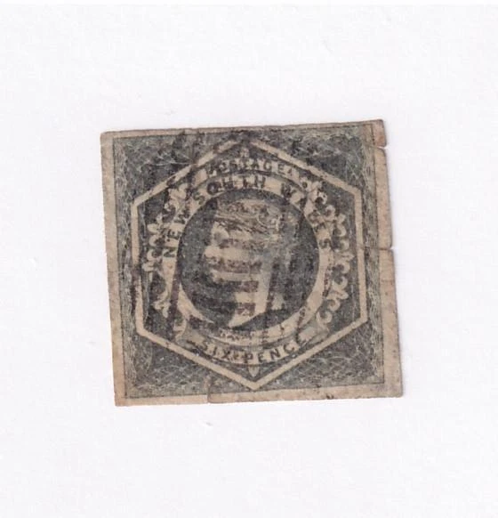 NEW SOUTH WALES # 29 VF-6p IMPERF CAT VALUE $63 - Image 1 of 1