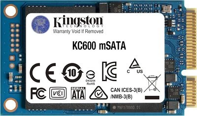 Kingston KC600 Solid State Drive SSD mSATA - Desktop PC Notebook Series - Image 1 of 4