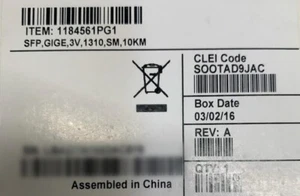 ADTRAN 1184561PG1 **SOOTAD9JAC **(WE BUY ADTRAN!!!) - Picture 1 of 2