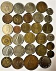 30 Foreign Coins Grab Bag From Eurpoe, Asia, Canada, And Several Other Countries