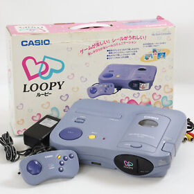 CASIO LOOPY My Seal Computer SV100 Console System Tested JAPAN Game I2022697