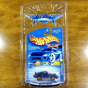 Hot Wheels 2001 Final Run Retiring Model P-911 Porsche 911 Metalflake Blue 2001 - Picture 1 of 3
