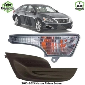 Turn Signal Light RH & Fog Light Cover RH For 2013-2015 Nissan Altima - Bild 1 von 8