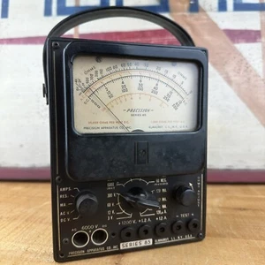 Antique 1951 PRECISION APPARATUS INC Series Model 85 Bakelite VOM Multi-Meter - Picture 1 of 10