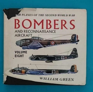  WARPLANES OF WW2 BOMBERS AND RECONNAISSANCE AIRCRAFT VOL 8 William Green - Picture 1 of 4