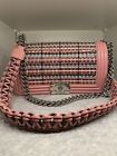 CHANEL Pink Boy Bag As New Immaculate Condition