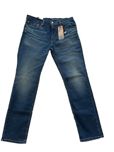 Levis Levi's Levi Strauss 511 Denim Men’s Stretch Slim Fit Blue Jeans W36 L32 36 - Picture 1 of 6