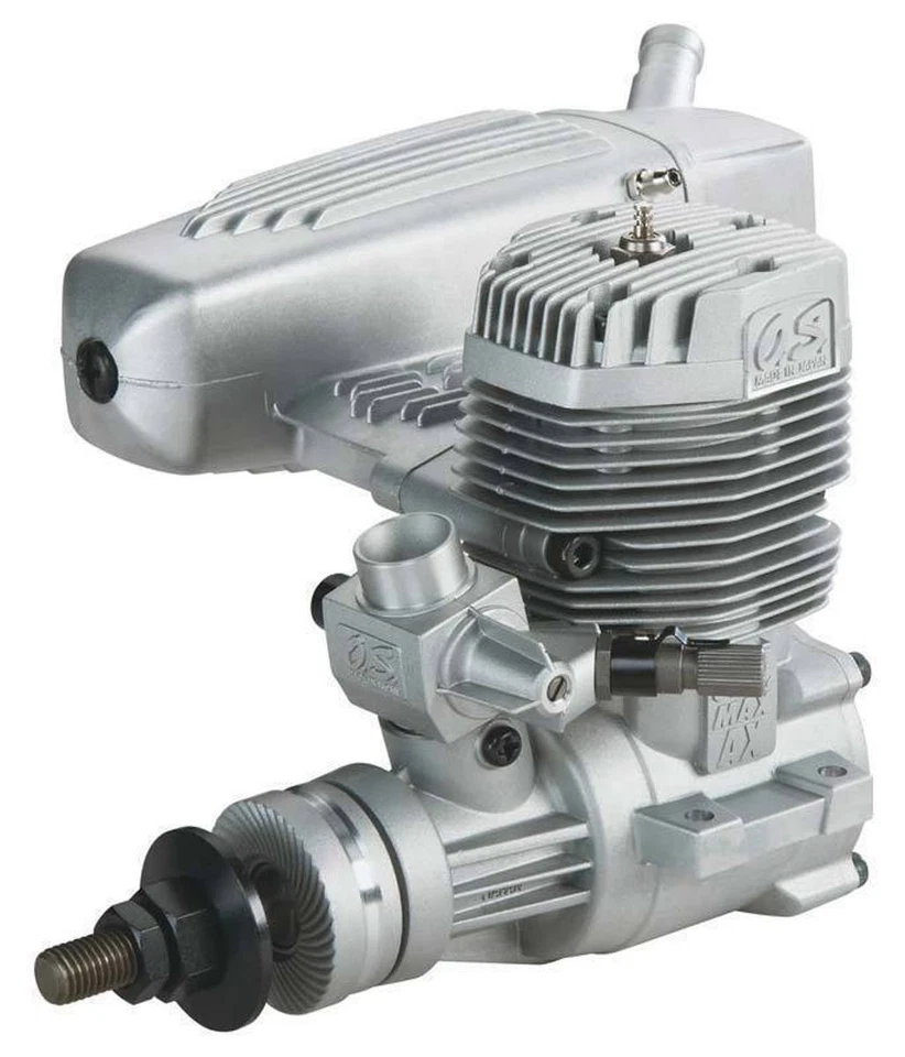 O.S MAX 95AX anelado com silenciador de avião enguna com silenciador - Imagem 1 de 1