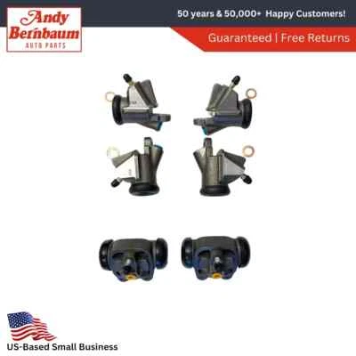 Juego de cilindros de rueda de freno delantero trasero izquierdo y derecho Chrysler 1959-1962 Foto 1 de 4