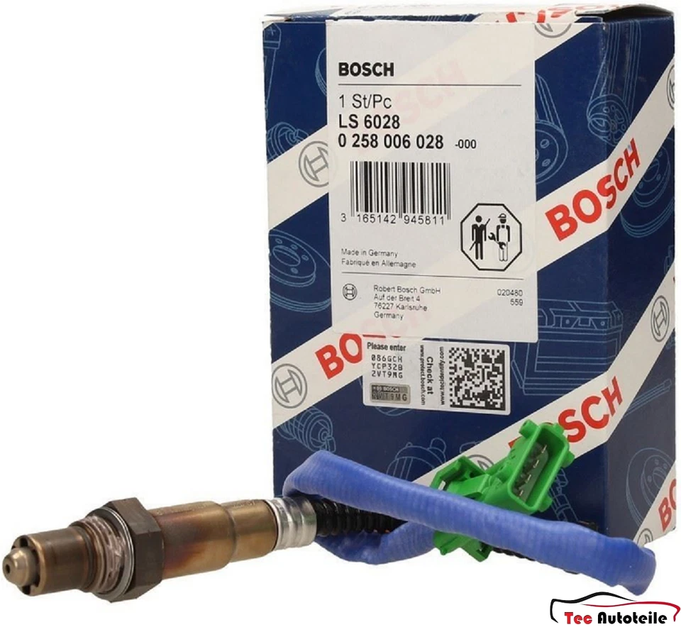 Sonda lambda Bosch per Citroen C4 C8 Berlingo Peugeot 406 806 Partner 1.4 1.6 - Immagine 1 di 1