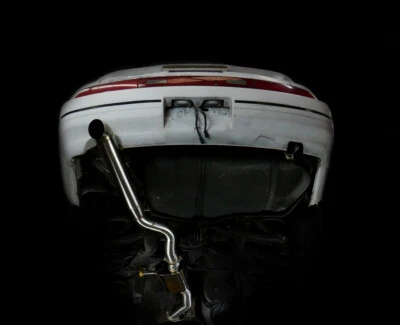 Резонированная выхлопная труба ISR серии II 2 EP одинарный взрыв для Nissan S13 180sx 240sx новая - Изображение 1 из 4