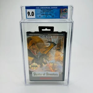 Master of Monsters - Sega Genesis, 1991 Komplett 9.8 Box! (nicht WATA) CGC 9.0 CIB - Bild 1 von 7