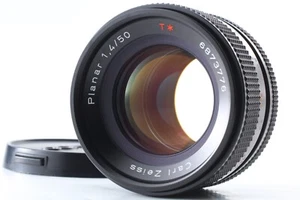 [N MINT]  Contax Carl Zeiss Planar 50mm f/1.4 MMJ CY Mount Lens From JAPAN #442 - Picture 1 of 8
