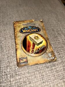World of Warcraft Pin WOW Paladin Button Pin Official Jinx 2006