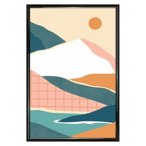 Mainstays 20x30 Rounded Black Poster Frame - Picture 1 of 8