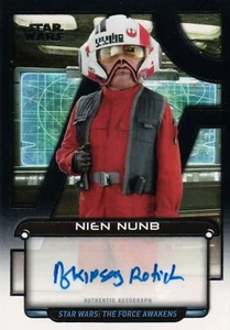 Archivos Galácticos de Star Wars, tarjeta automática Kipsang Rotich ""Nien Nunb"" #103/300 - Imagen 1 de 2