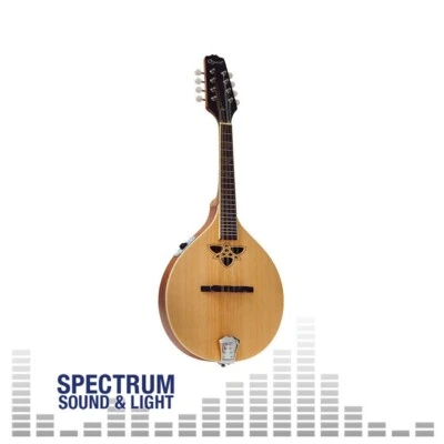 OZARK Fingerboard Mandolin Celtic Model Electric [2240E] with Gig Bag Instrument - Image 1 of 2