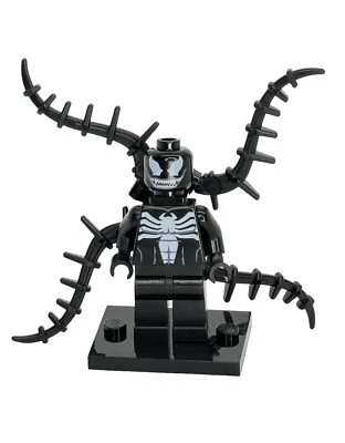 LEGO Minifigure sh055 Venom 76004 Ultimate Spider-Man Super Hero - Image 1 of 3