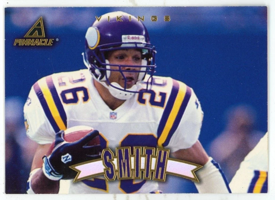 1997 Pinnacle Football Card #67 Robert Smith - Image 1 of 2