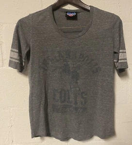 Vintage Indianapolis Colts Football Junk Food Womens Medium Shirt Fitted - Picture 1 of 5