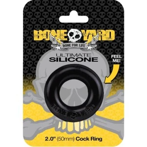 Boneyard Ultimate Silicone Cock Ring - Model X123 - Men's Premium Donut Shaped P - Picture 1 of 6