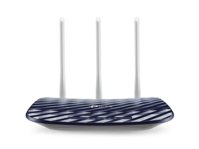 WLAN Router TP-LINK Archer C20 AC750 Dual, 2,4GHz, 5 GHz, WLAN AC mit 3 Antennen - Bild 1 von 4