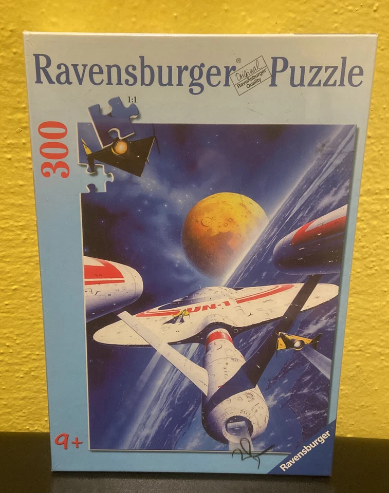 Retired 2012 Ravensburger Space Voyage Jigsaw Puzzle Sealed New 9+ 300Pc 14"x19" - Image 1 of 4
