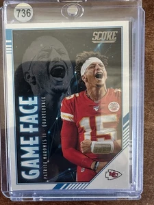 2020 Score #GF-PM Patrick Mahomes II Game Face - Bild 1 von 2