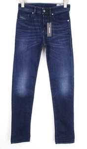 DIESEL Buster 084VG Men's W27/L32 Boys Slim Tapered Blue Stretch Fit Jeans - Picture 1 of 10
