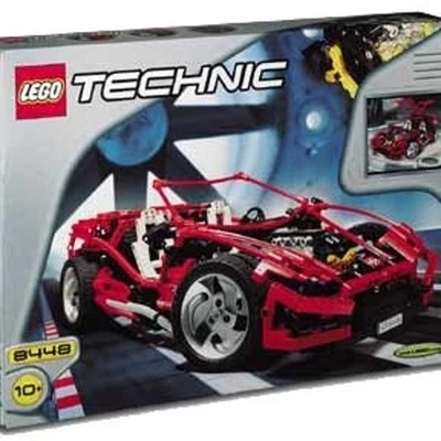 LEGO Technic 8448 Super Street Sensation Vintage 1999 Supercar New Damaged Box - Image 1 of 4