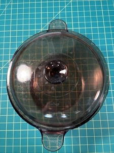 Vision Corning Ware Amber 5 Qt 4.5 L Dutch Oven Roasting Pan Stock Pot w Lid USA - Picture 1 of 10