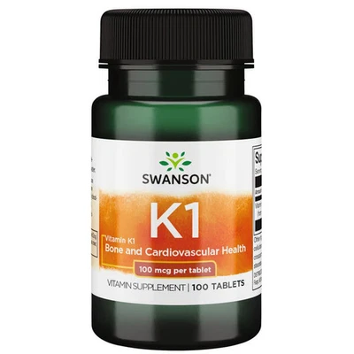 Swanson Vitamina K-1 100 Mcg 100 Comprimidos Foto 1 de 4