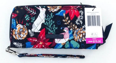 Vera Bradley RFID Accordion Wallet in Winter Forest - NWT - Image 1 of 4