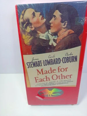 VHS Movie Made for Each Other James Stewart Carole Lombard Charles Colburn New Foto 1 de 4