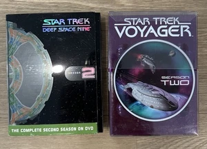 Star Trek: Voyager And Star Trek Deep Space 9 Season 2 Dvd Box Set - Picture 1 of 10