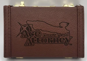 Ace Attorney Phoenix Wright Mini Briefcase Card Holder Capcom Loot Crate - Picture 1 of 5
