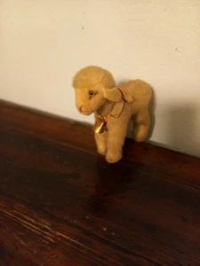 Original Vintage Steiff Lamm "Lamby" 50er-60er Jahre ca 14 cm Lang  - Bild 1 von 3