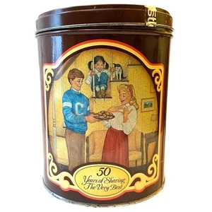 Nestle Toll House Morsels Tin 50 Year Anniversary 1989 Chocolate Chips Vintage - Picture 1 of 9