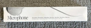 Vintage 1990 Apple Macintosh Mac Computer Inc. Microphone Made In Japan Sealed - Picture 1 of 4