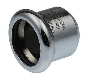 Tapa De Prensa De Acero C Con Un Manguito Interno Y Contorno M - Picture 1 of 1